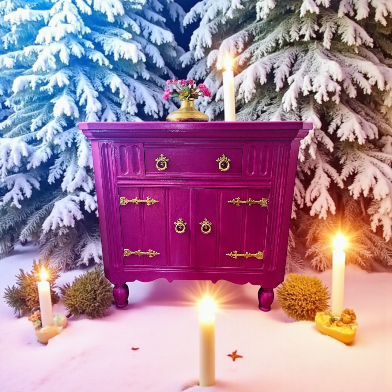 Queen Viktoria – Eyecatcher Eckschrank